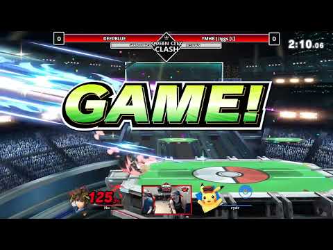 DEEPBLUE (Pit) vs Jiggs (Pikachu) -  Grand Final  - Queen City Clash #54