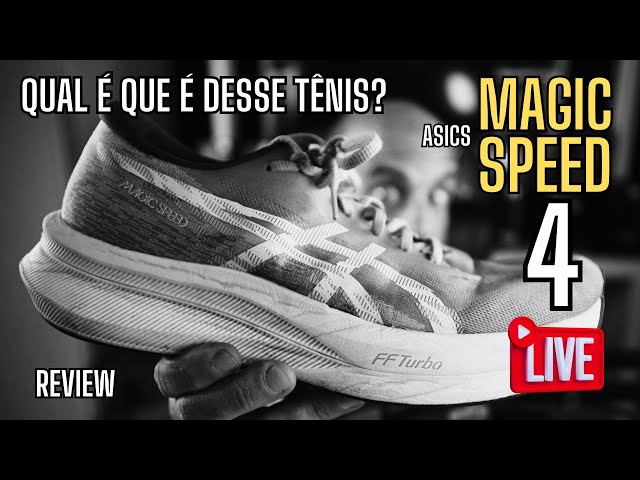 Reagindo ao meu review do Magic Speed 4 da Asics
