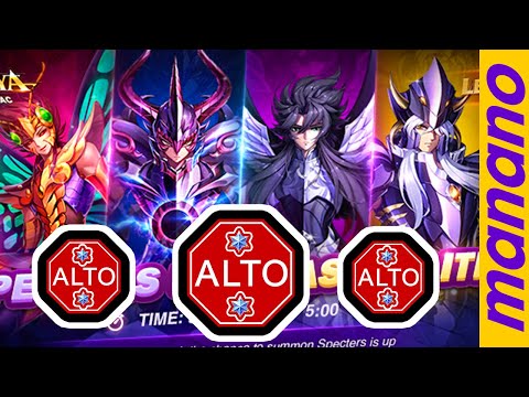 Invocar Hades? Papillon? Espectros? Valen la pena? Banner Review - Saint Seiya Awakening KOTZ manano