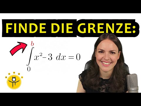 INTEGRAL unbekannte Grenze – obere Grenze berechnen, Integralrechnung