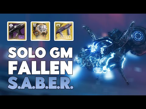 [Destiny 2] Solo Grandmaster Nightfall Fallen S.A.B.E.R with Titan