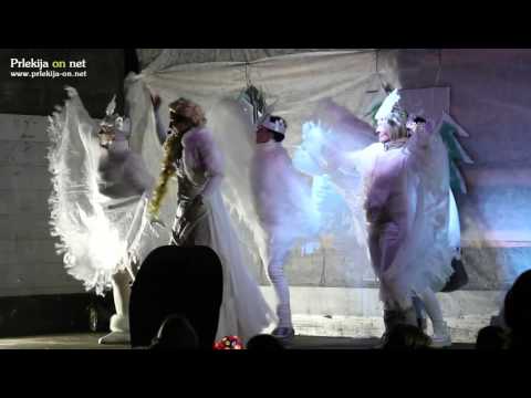 Predstava Ledeno kraljestvo na čajanki vrtca Ljutomer