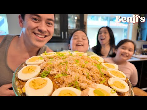 Cooking Mama's Pancit Palabok Recipe (First Time)