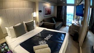 MSC Seascape Balcony room tour 2025 / Full Cruise Cabin Walkthrough