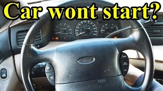 What to do if your Car won&#39;t Start