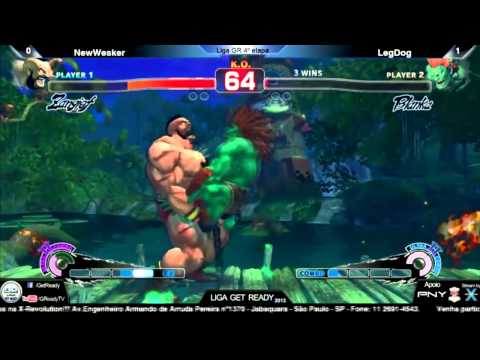4º Etapa Liga GR - NeoWesker Vs LegDog - RANK A - SSF4