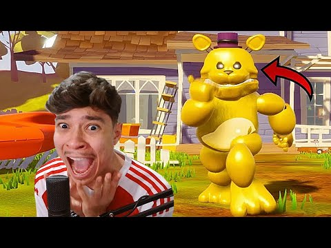 They put Fredbear faster in Hello Neighbor...