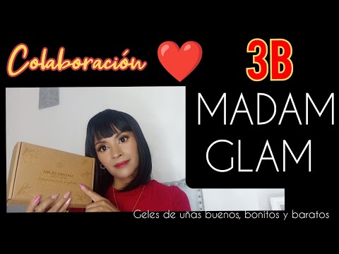 GELES DE UÑAS MADAM GLAM OCTUBRE 2024 #uñas #nails #mundodeunas #uñasprincipiantes #unasdecoradas