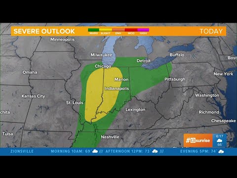 Sunday Sunrise Live Doppler 13 forecast