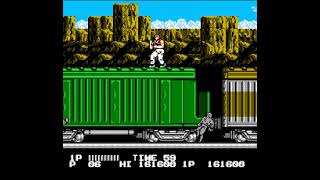 Bad Dudes (NES) video game port | full game session for 1 Player 🎮