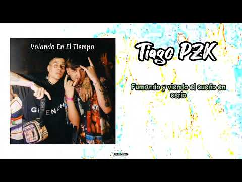 Duki, Tiago PZK, Seven Kayne, Asan & Tobi - Volando En El Tiempo - (Vídeo Lyric)