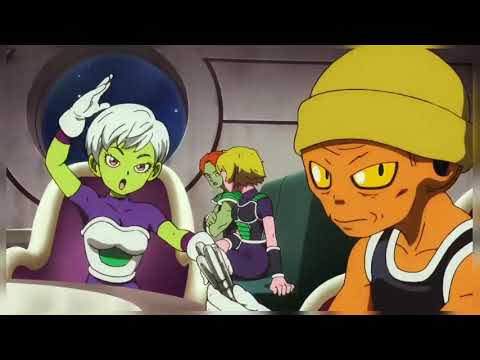 Broly saves Cheelai from drunken soldier