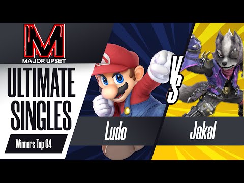 Ludo (Mario) vs Jakal (Wolf) - Ultimate Singles Winners Top 64 - MAJOR UPSET