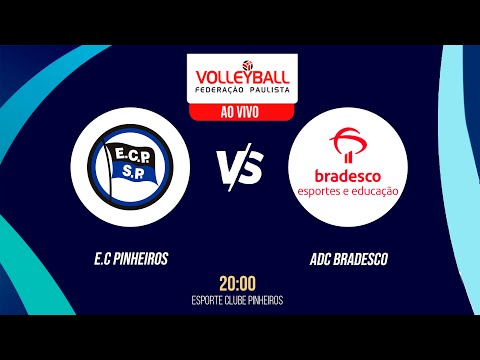 30.08.2023 - Vôlei Sub-19 - Pinheiros 3 x 1 ADC Bradesco
