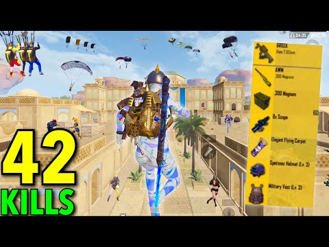 42 Solo Kills😱 EVERY PUBG PLAYER MUST WATCH THIS GAMEPLAY!😍 PUBG Mobile - BGMI