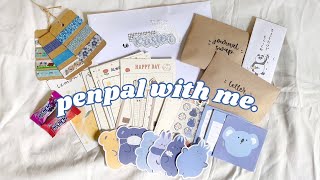 penpal with me 💌✨🌷 - blue animal theme 🦋