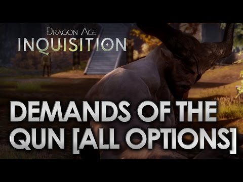 Dragon Age Inquisition - Demands of the Qun [All Options]