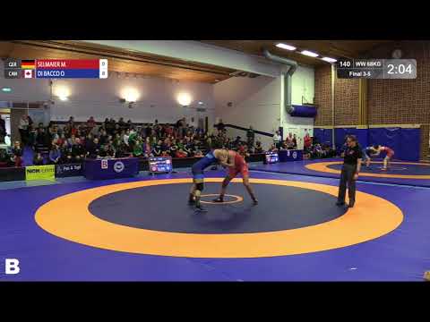 BRONZE WW - 68 kg: M. SELMAIER (GER) v. O. DI BACCO (CAN)