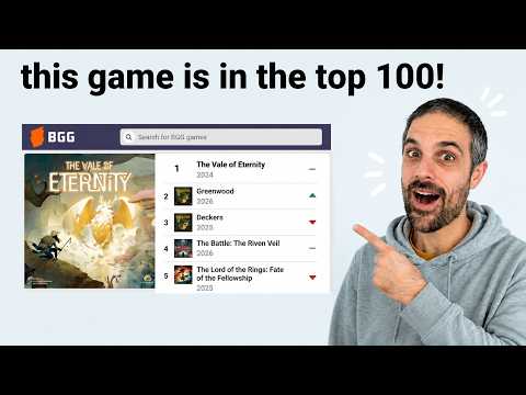 This is why THE VALE OF ETERNITY should be TOP 100 games of all time. |Board Game Review|