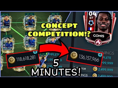 HOW I MADE 20 MILLION COINS IN 5 MINUTES! FIFA MOBILE 21 CONCEPT COMPETITION! RETRO PACK OPENING!