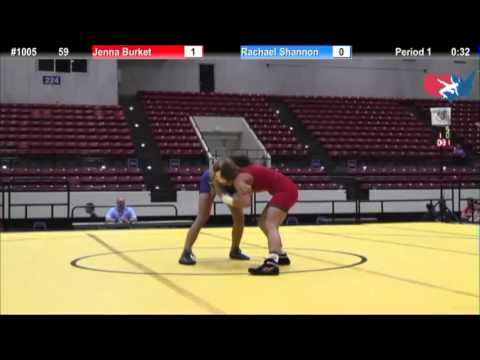 WM 59 KG - WTT Final Match #1 - Jenna Burkert (NYAC) vs. Rachel Shannon (Lindenwood)
