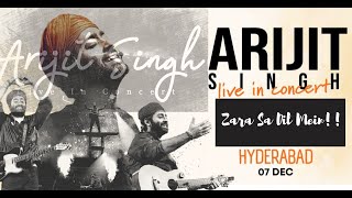 MIND-BLOWING Jannat Performance by Arijit Singh Live In Concert Hyderabad 2024 #trending #viral