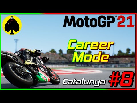 MotoGP 21 - Career Mode - Round 8 - Catalunya - Qualifying