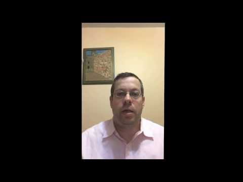 The Short Vort on Masei - Arei Miklat and Miklat (Then and Now).