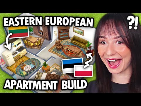 I tried building an EASTERN EUROPEAN apartment in The Sims 4