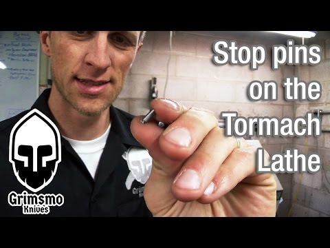 KMT 113 - 440c stop pins on the Tormach Lathe