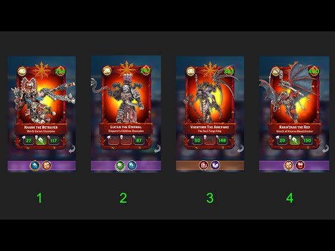 Warhammer Combat Cards: The Best and Worst Chaos Cards