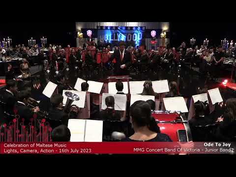 MMG Concert Band of Victoria Junior Band performing "Ode to Joy"