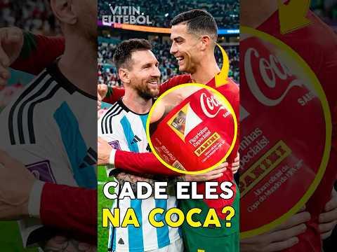 PORQUE MESSI E CR7 NÃO ESTÃO NA PÁGINA DA COCA COLA
