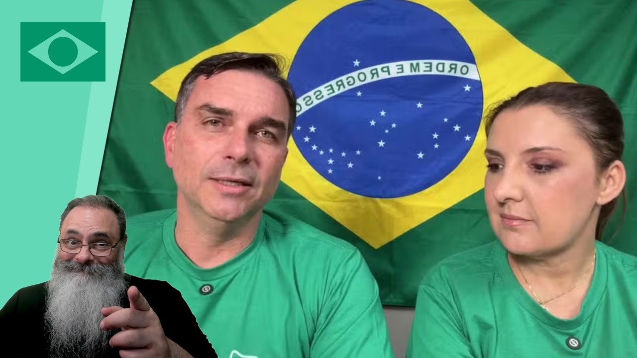 FLÁVIO BOLSONARO lança PLANO para MULHERES com DANIELLA MARQUES
