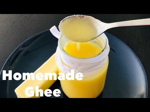 HOW TO MAKE GHEE AT HOME WITH UNSALTED BUTTER | STEP BY STEP GUIDE