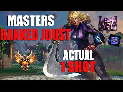 Masters Ranked Joust: Nemesis + Fafnir 1 SHOT COMBO - Smite