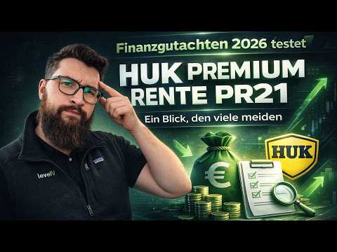 Financial report 2026: HUK Premium Pension PR21 - costs too high?