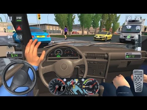 Taxi Sim 2020 🚖✨ E30 OLD CAR CRAZY UBER DRIVING - Car Games 3D Android Gameplay