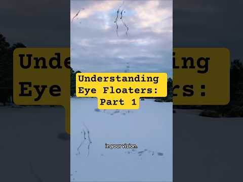 Understanding Eye Floaters: What They Are, Causes, and When to See a Doctor. #eyefloaters #floater