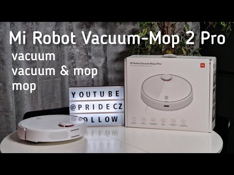 Xiaomi Mi Robot Vacuum Mop 2 Pro - Robotic vacuum cleaner and mop. Detail unboxing & First Use guide