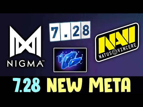 Nigma vs Navi — 7.28 NEW META Aghanim's Shard Comeback