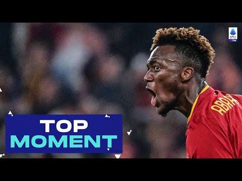 Abraham nutmegs two opponents and scores | Top Moment | Spezia-Roma | Serie A 2022/23