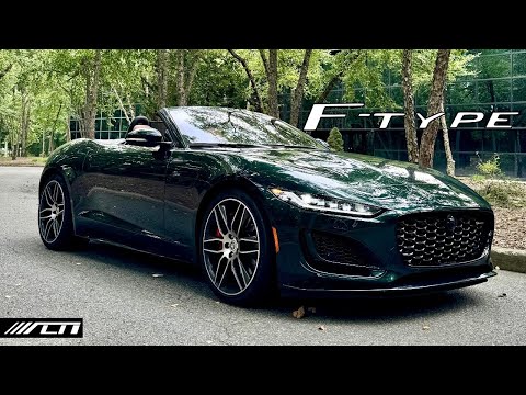 2024 Jaguar F-Type P450 R-Dynamic Convertible /// The Last V8 Jaguar ROARS