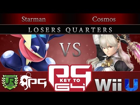 PG Key to G4 LOSERS QUARTERS - Starman (Greninja) vs Cosmos (Corrin)