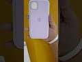 Original Apple IPhone Silicone Case Unboxing Purple Appleshorts Iphoneshorts Iphonecases