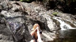 Didjeridoing Montezuma Waterfalls