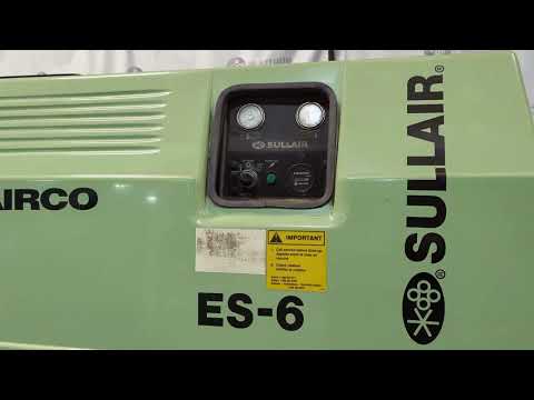 SULLAIR ES6-10AH/A/SUL ROTARY SCREW AIR COMPRESSORS | Platinum Group (1)
