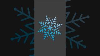 How to create a snowflake in Adobe Illustrator #illustrator #adobeillustrator #design #illustration