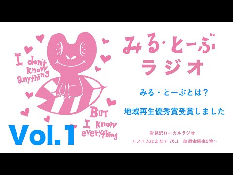 経営学科 みる・とーぶラジオVol.1　みる・とーぶとは？　地域再生優秀賞受賞しました