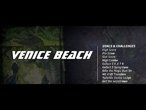 Tony Hawk's Pro Skater 1+2: Venice Beach Goals